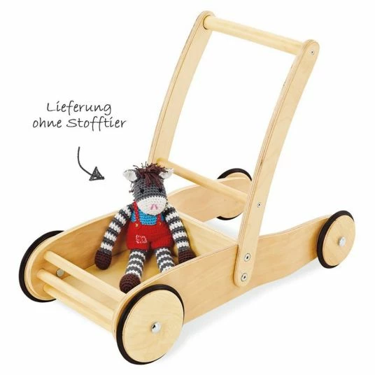 Pinolino Lauflernwagen Uli - Buche massiv Natur 2 Pinolino Lauflernwagen Uli - Buche massiv Natur – Bild 2