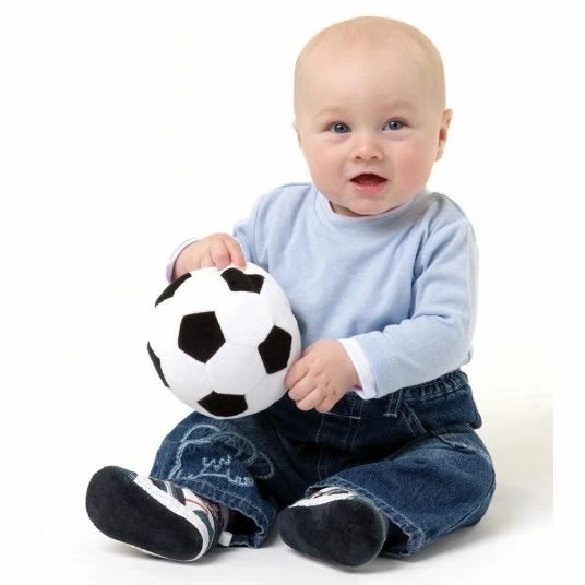 Playgro Baby-Stoffball mit Rassel - Mein erster Fußball 2 Playgro Baby-Stoffball mit Rassel - Mein erster Fußball – Bild 2