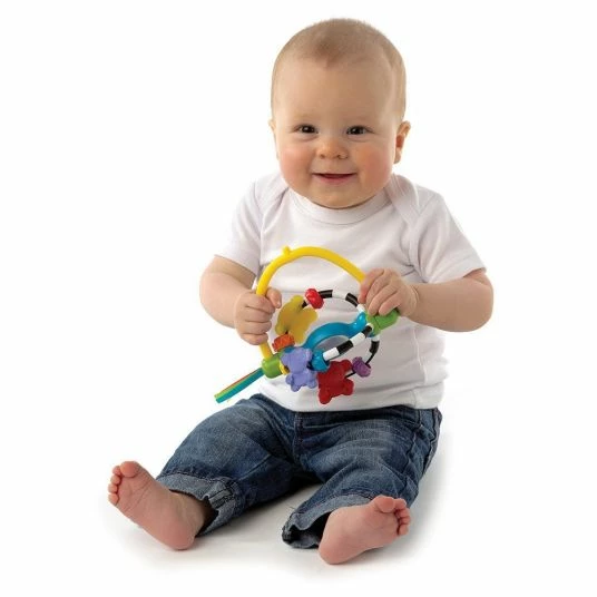 Playgro Hochstuhl-Spielzeug mit Saugfuß - Drehrassel 4 Playgro Hochstuhl-Spielzeug mit Saugfuß - Drehrassel – Bild 4