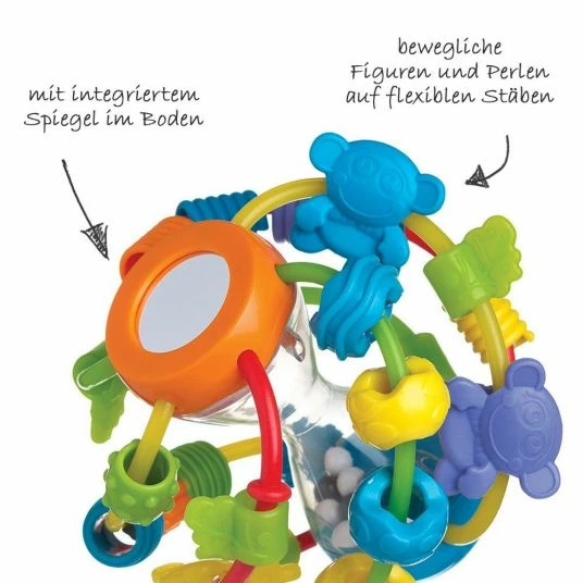 Playgro Motorikschleifen-Ball 2 Playgro Motorikschleifen-Ball – Bild 2