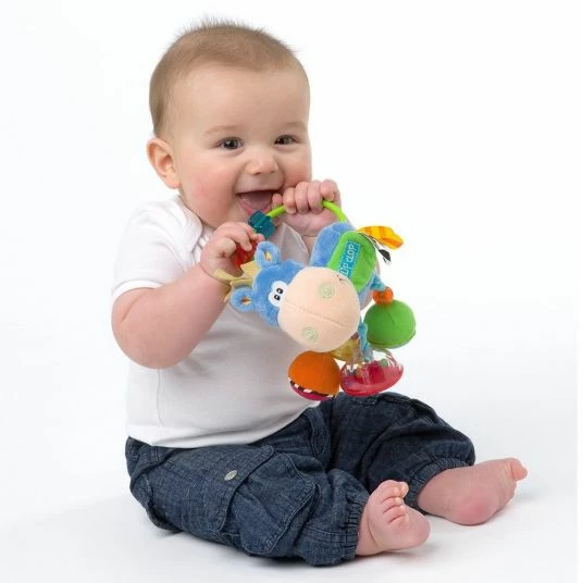 Playgro Rassel Pferd Klipp Klapp - Blau 2 Playgro Rassel Pferd Klipp Klapp - Blau – Bild 2