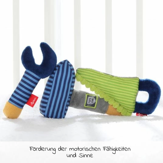 Sigikid 3-tlg. Greifling Set Werkzeuge 2 Sigikid 3-tlg. Greifling Set Werkzeuge – Bild 2