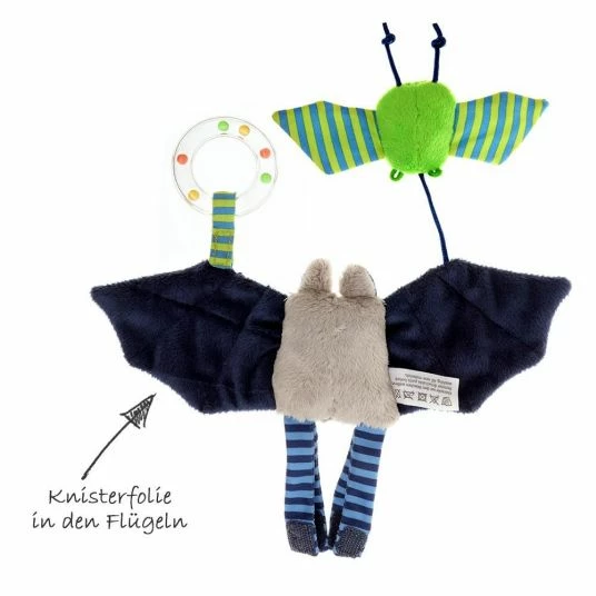 Sigikid Anhänger für Babyschale Fledermaus - Baby Bite Me 2 Sigikid Anhänger für Babyschale Fledermaus - Baby Bite Me – Bild 2