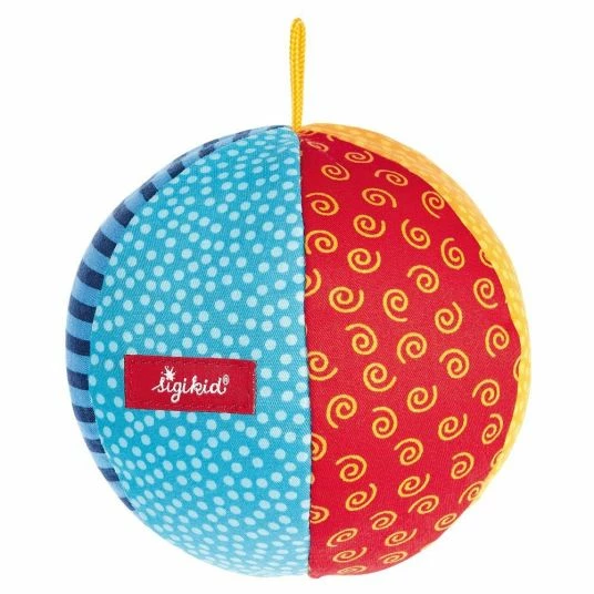 Sigikid Ball mit Rassel Soft-Aktiv 11 cm 1 Sigikid Ball mit Rassel Soft-Aktiv 11 cm