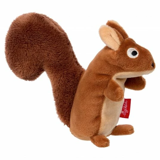 Sigikid Greifling mit Rassel - Eichhörnchen 1 Sigikid Greifling mit Rassel - Eichhörnchen