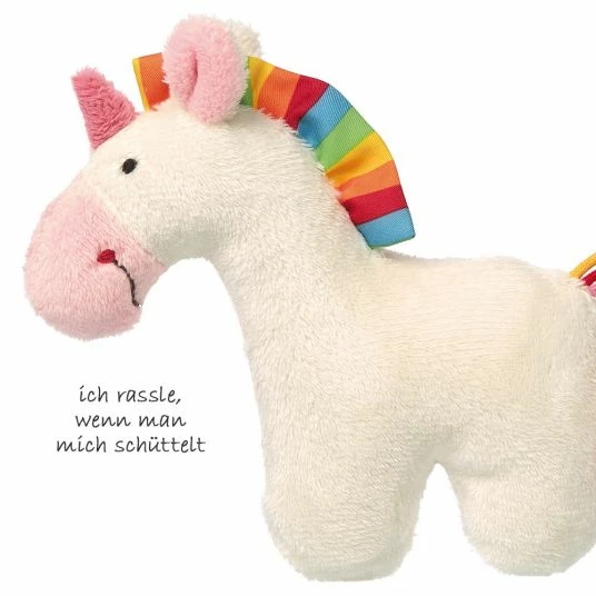 Sigikid Greifling mit Rassel - Einhorn 2 Sigikid Greifling mit Rassel - Einhorn – Bild 2