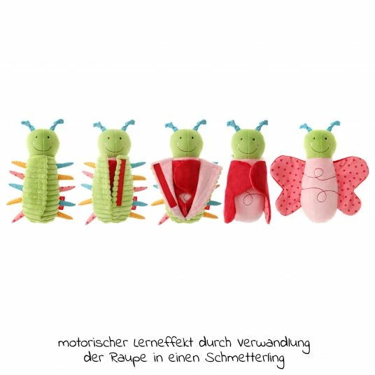 Sigikid Spieltier Wandel - Raupe / Schmetterling 3 Sigikid Spieltier Wandel - Raupe / Schmetterling – Bild 3