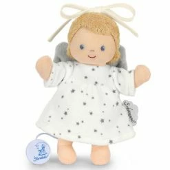 Sterntaler Mini-Spieluhr - 17 cm - Schutzengel - Weiß / Grau