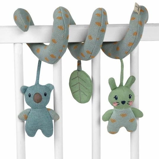 Sterntaler Strick-Spiel-Spirale aus Bio-Baumwolle - Koala Kalla 1 Sterntaler Strick-Spiel-Spirale aus Bio-Baumwolle - Koala Kalla