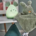 Nattou Schmusetuch Tioidou 65 x 40cm - Hase - Altrosa 5 Nattou Schmusetuch Tioidou 65 x 40cm - Hase - Altrosa – Bild 5