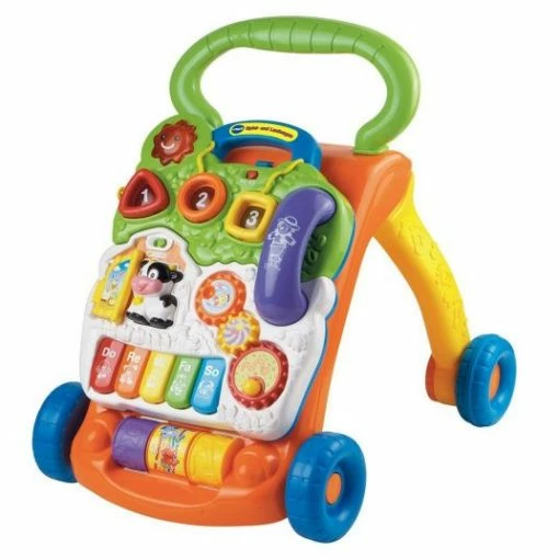 Vtech Spiel- und Laufwagen 2 in 1 - Orange -Günstiges Babyspielzeug Geschäft vtech spiel und laufwagen 2 in 1 orange 80 077064 d0