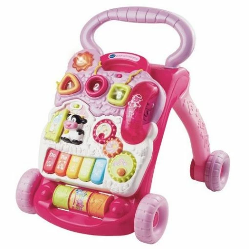 Vtech Spiel- und Laufwagen 2 in 1 - Pink -Günstiges Babyspielzeug Geschäft vtech spiel und laufwagen 2 in 1 pink 80 77054 d0